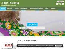 Tablet Screenshot of juicy-fashion.com